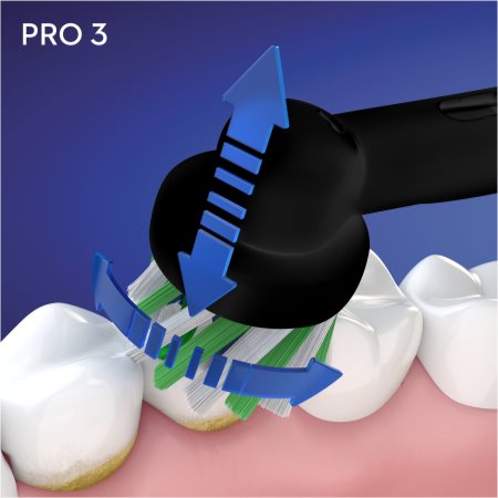 Spazzolini elettrici Oral-b pro 3 blu crossaction spazzolino