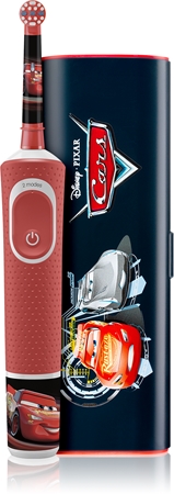 Oral B Vitality Kids 3+ Cars elektrický zubní kartáček (+ pouzdro)