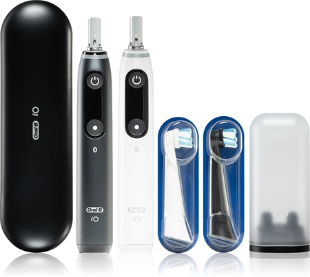 Oral B iO 8 Duopack Black & White set pentru îngrijirea dentară