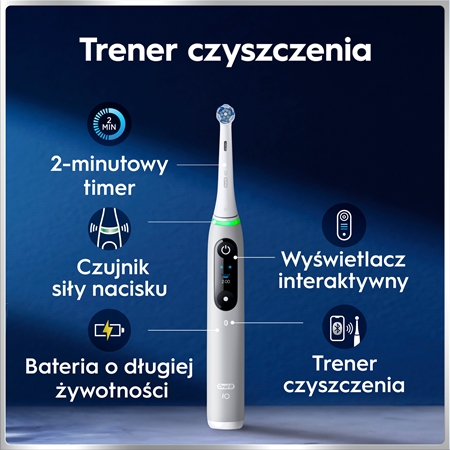 Oral-B iO6 elektryczna szczoteczka do zębów z futerałem