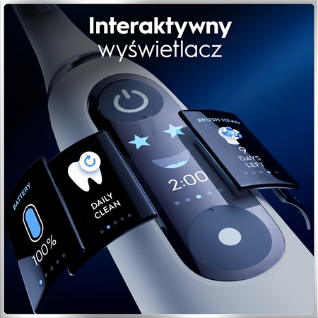 Oral-B iO6 elektryczna szczoteczka do zębów z futerałem