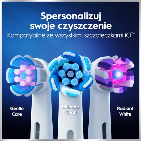 Oral-B iO6 elektryczna szczoteczka do zębów z futerałem