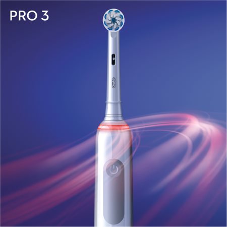 Oral B Pro 3 3500 Sensitive Clean Elektrisk tandbørste Med taske