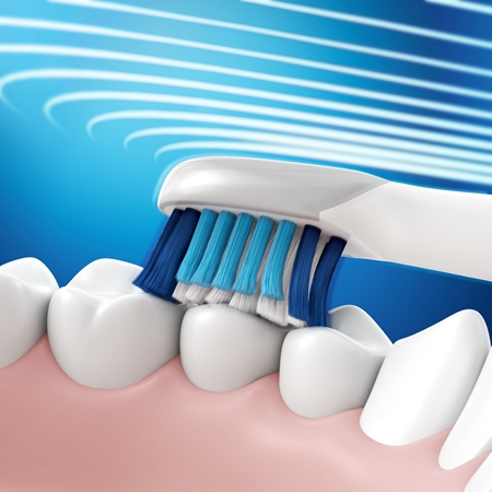 Oral B Pulsonic Slim Clean 2000 Black sonična električna zobna ščetka