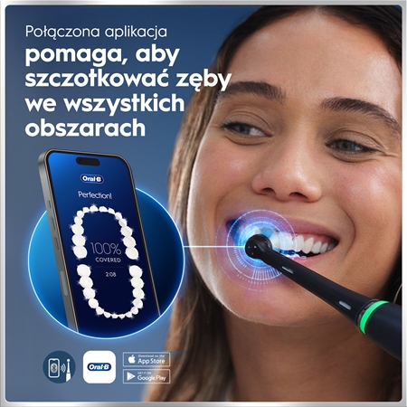 Oral-B iO6 elektryczna szczoteczka do zębów z futerałem