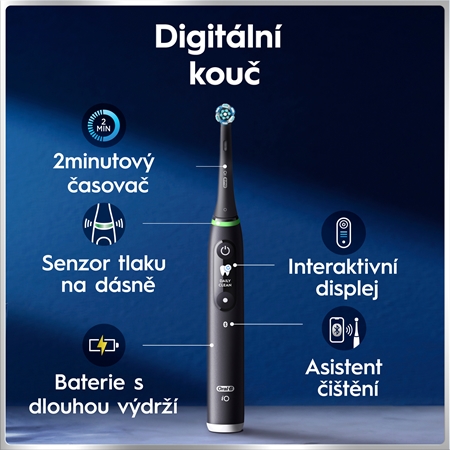 Oral-B iO6 elektrický zubní kartáček s pouzdrem