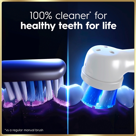 Oral-B iO9 set of 2 toothbrushes with charging case