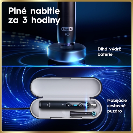 Oral-B iO9 sada 2 zubných kefiek s nabíjacím puzdrom