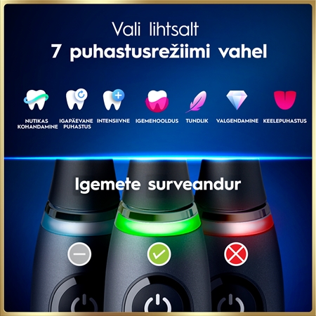 Oral-B iO9 kahe hambaharja komplekt laadimisümbrisega