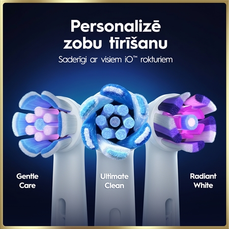 Oral-B iO9 2 zobu birstu komplekts ar uzlādes futrāli