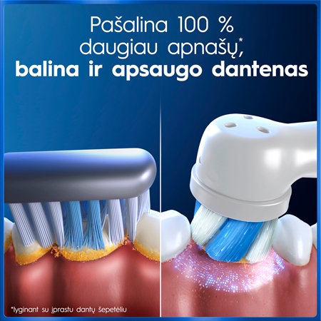 Oral-B iO5 elektrinis dantų šepetėlis su krepšeliu