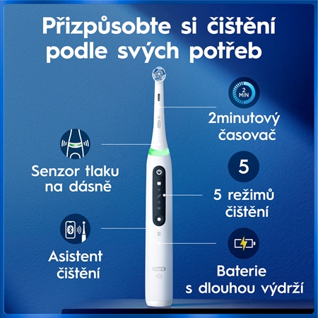 Oral-B iO5 elektrický zubní kartáček s pouzdrem