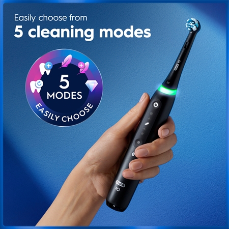 Oral-B iO5 electric toothbrush with bag