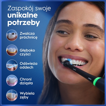 Oral-B iO5 elektryczna szczoteczka do zębów z futerałem