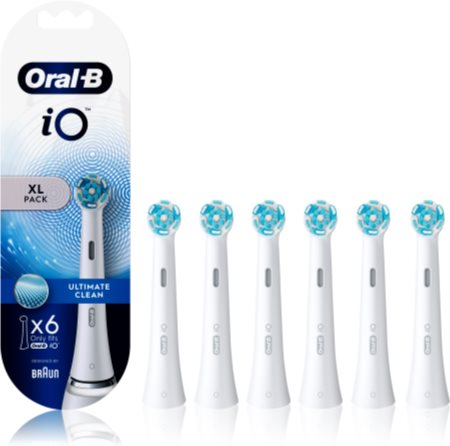 Oral B iO Ultimate Clean tandbørstehoved 6 stk