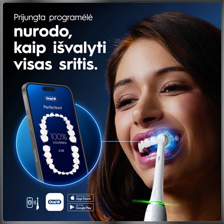 Oral-B iO10 elektrinis dantų šepetėlis