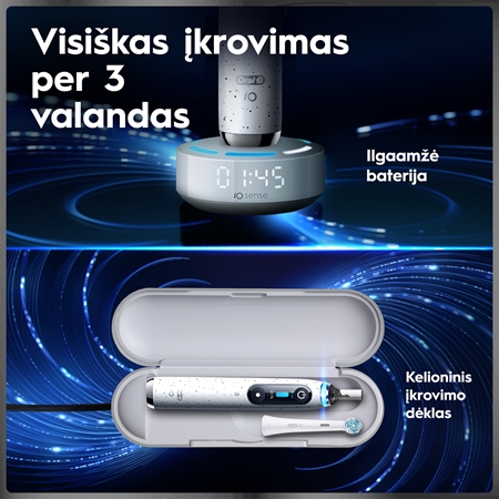 Oral-B iO10 elektrinis dantų šepetėlis