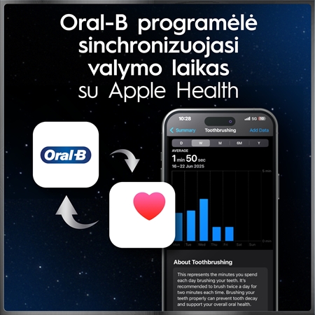 Oral-B iO10 elektrinis dantų šepetėlis