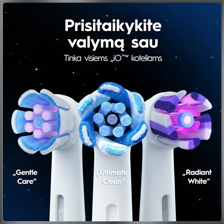 Oral-B iO10 elektrinis dantų šepetėlis