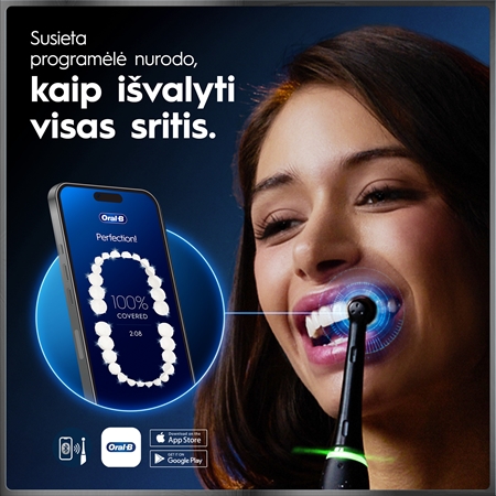Oral-B iO10 elektrinis dantų šepetėlis