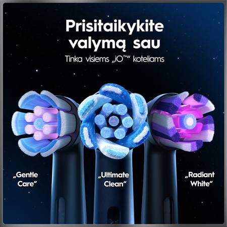 Oral-B iO10 elektrinis dantų šepetėlis