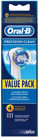 Oral B Precision Clean EB 20 capete de schimb pentru periuta de dinti 4 pc