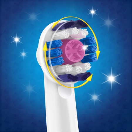 Oral B 3D White EB 18 têtes de remplacement pour brosse à dents 2 pcs