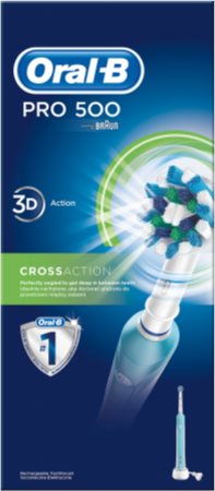 Oral B PRO 500 3D CrossAction brosse à dents électrique