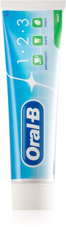 Oral B 1-2-3 Fluorīdu saturošas zobu pastas trīs vienā