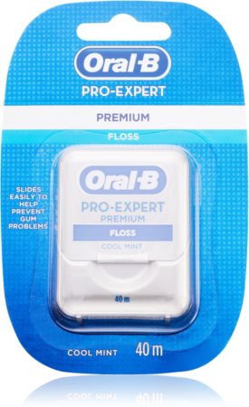 Oral B Pro-Expert Premium hilo dental encerado con aroma de menta