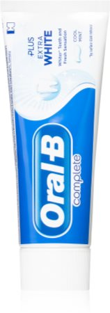 Oral B Complete Plus Extra White Blegende tandpasta til komplet tandpleje