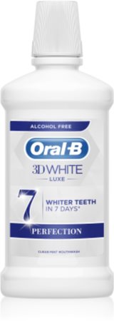 Oral B 3D White Luxe Mundwasser mit bleichender Wirkung