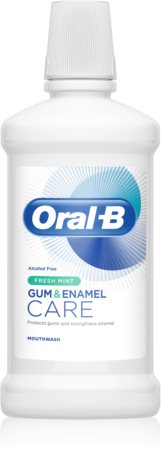 Oral B Gum & Enamel Care Fresh Mint ústní voda pro zdravé zuby a dásně
