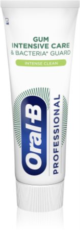 Oral B Professional Gum Intensive Care & Bacteria Guard зубна паста на основі лікарських рослин