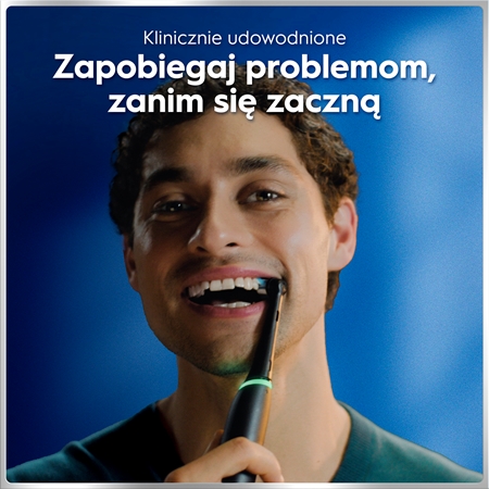 Oral-B iO6 Connected Coach zestaw szczoteczek do zębów i wymiennych końcówek z futerałem