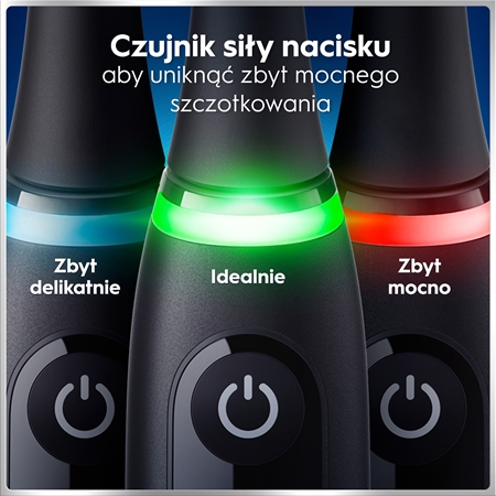 Oral-B iO6 Connected Coach zestaw szczoteczek do zębów i wymiennych końcówek z futerałem