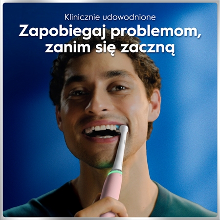 Oral-B iO6 Connected Coach zestaw szczoteczek do zębów i wymiennych końcówek z futerałem