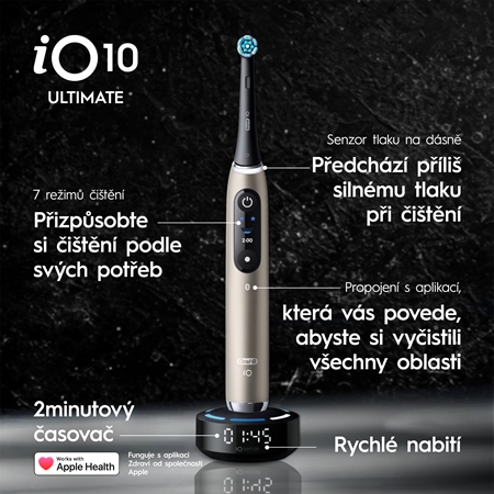 Oral-B iO10 elektrický zubní kartáček