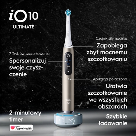 Oral-B iO10 elektryczna szczoteczka do zębów