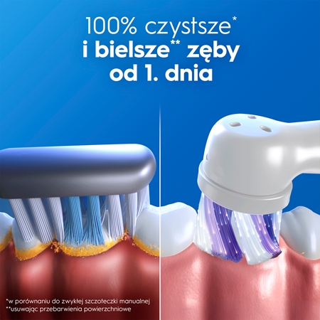 Oral-B iO3 Clean & White elektryczna szczoteczka do zębów
