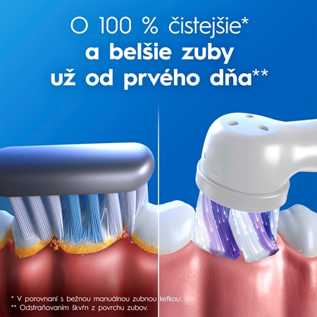 Oral-B iO3 Clean & White elektrická zubná kefka