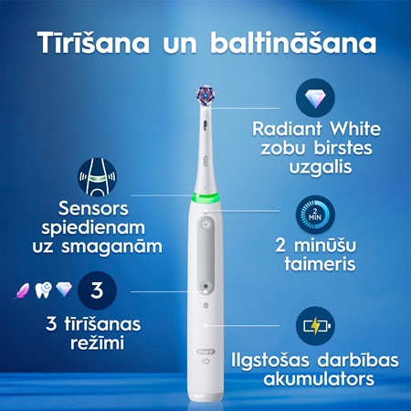 Oral-B iO3 Clean & White Elektriskā zobu suka