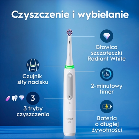 Oral-B iO3 Clean & White elektryczna szczoteczka do zębów