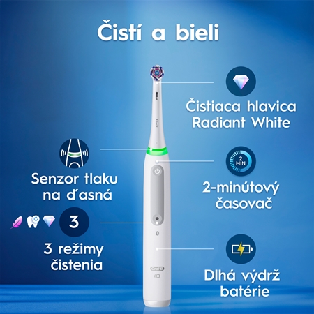 Oral-B iO3 Clean & White elektrická zubná kefka