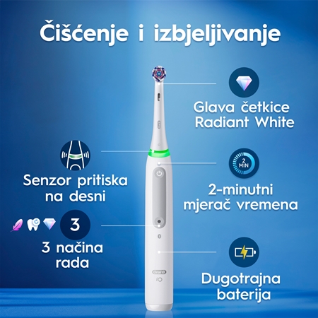 Oral-B iO3 Clean & White električna četkica za zube