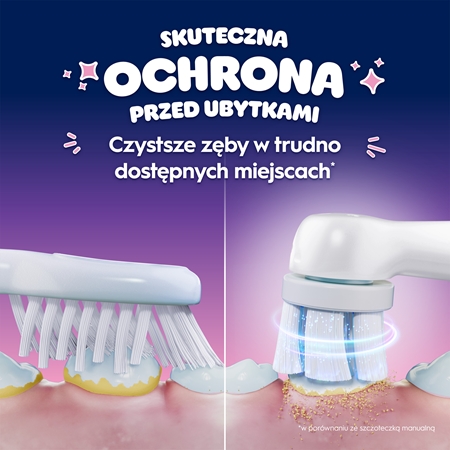 Oral-B iO Kids Disney Stitch Angel końcówki wymienne do szczoteczki do zębów dla dzieci