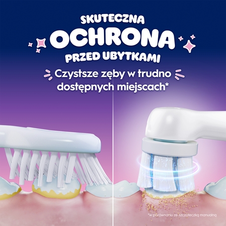 Oral-B iO Kids Disney Stitch Angel elektryczna szczoteczka do zębów dla dzieci