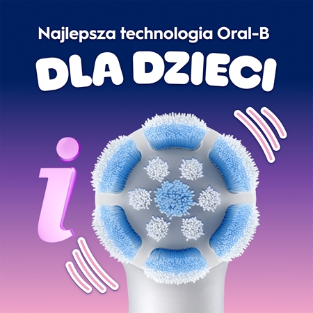 Oral-B iO Kids Disney Stitch Angel elektryczna szczoteczka do zębów dla dzieci