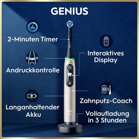 Oral-B iO9 elektrische Zahnbürste + Etui