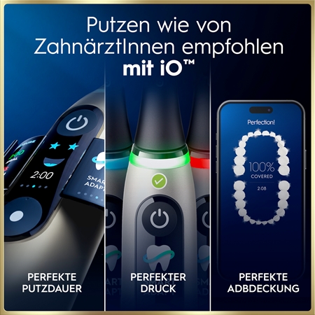 Oral-B iO9 elektrische Zahnbürste + Etui